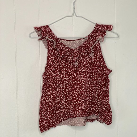 Floral Sleeveless Top - Picture 3 of 4